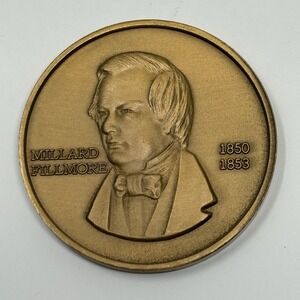 Millard Fillmore 13th President Of The United States Coin Medal
